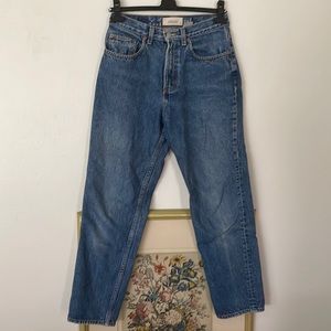 Vintage classic fit gap jeans size 6 ankle medium wash high waisted